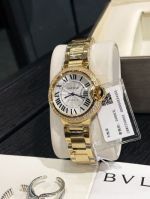 Cartier Mechanical Movement 316L Steel 33mm Sapphire Glass White Watch
